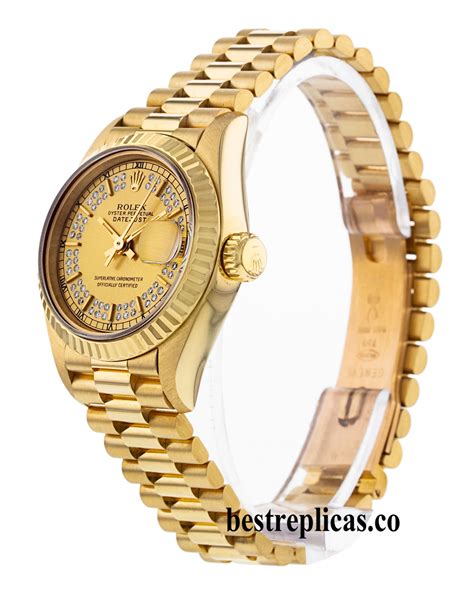 rolex lady datejust 69178 fake